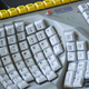 A rare Maltron keyboard from Jacob Alexander’s collection. Intended for use with one hand. (Image: Alfonso Solis/Gizmodo)